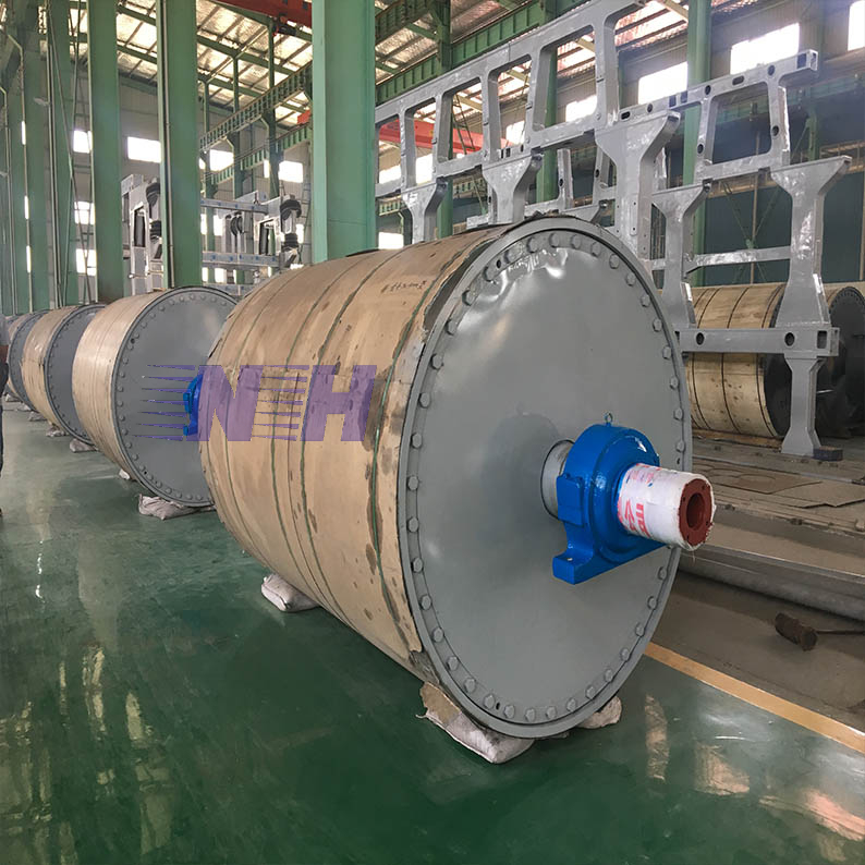 Paper pulp mill yankee dryer cylinder single hang up steel steam drying cylinder for paper making machine