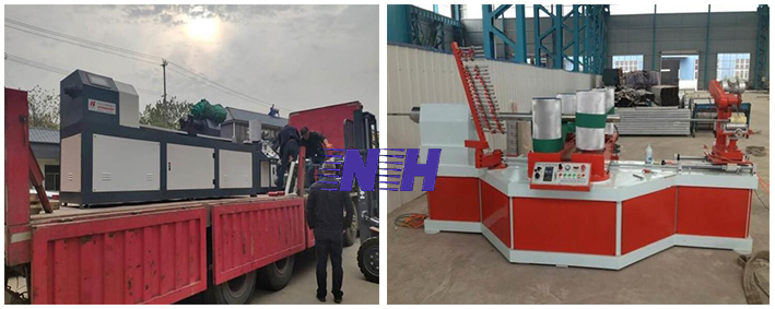Paper tube machine packaging is ready and shipment to customer ASAP